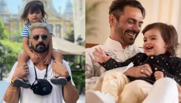 Arjun Rampal Shares An Adorable Video Of His Son, Arik Rampal Watching His Film For The First Time