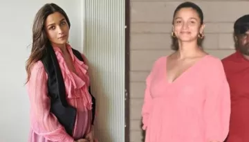 Mommy-To-Be, Alia Bhatt Looks Like A Chubby Doll In A Pink Dress As She Approaches Next Trimester