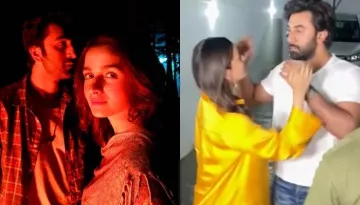 Mommy-To-Be, Alia Bhatt Tries To Fix Hubby, Ranbir Kapoor's Hair, He Stops Her Mid-Way [Video]