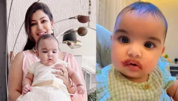 Debina Bonnerjee's Baby Girl, Lianna Swears By Healthy Breakfast, Flaunts Smoothie Moustache