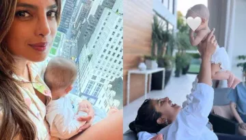 Priyanka Chopra Drops A Cute Photo With Daughter, Malti As She Enjoys A Walk In The Park In New York