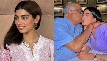 Khushi Kapoor Shares A Rare Picture In 'Salwar-Kameez', Daddy, Boney Kapoor Gave An Epic Reaction