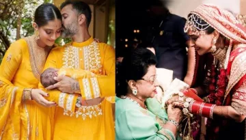 Sonam Kapoor Shares Beautiful Photos Of 'Dadi', Nirmal Kapoor Holding Former's Son Vayu In Her Arms