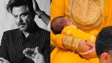Anil Kapoor Shares An Unseen Picture With Daughter, Sonam Kapoor's Newborn Baby, Vayu's 'Naamkaran'