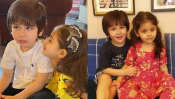 Taimur Ali Khan Prays With Sister Inaaya On Her 5th B'day, 'Mami' Kareena Kapoor Pens Hilarious Wish