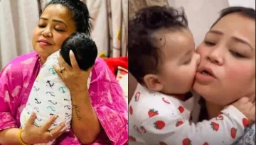Bharti Singh's 'Ladla Beta', Laksh Can't Stop Smothering Her With Hugs And Lots Of Kisses On Cheeks