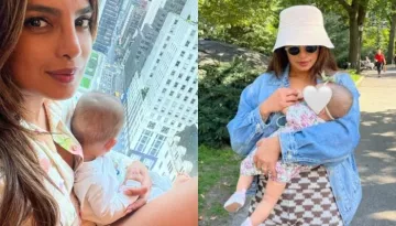 Priyanka Chopra Jonas Takes Baby Girl, Malti On A Walk In NYC, The Mommy-Daughter Duo Twins In White