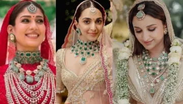 10 Bollywood Brides Who Dazzled In Emeralds On Their Wedding: From Nayanthara To Parineeti Chopra