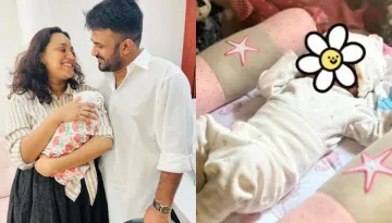 Swara Bhasker's Daughter, Raabiyaa Sleeps Peacefully In Her Wooden Cot, New Mom Calls Her 'Sunshine'