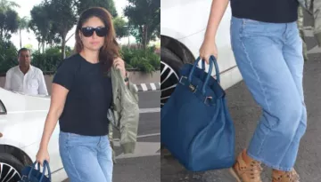 Kareena Kapoor Khan Styles Her Comfy Airport Look With A Hermes Birkin Bag Worth Rs. 24.73 Lakhs