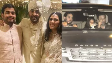 Akash Ambani And His Wife, Shloka Ambani Get Snapped With His BFF, Ranbir Kapoor Ahead Of Dinner