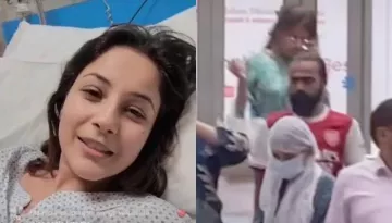 Shehnaaz Gill Hides Face With A 'Dupatta' As She Got Discharged From Hospital, Leaves Fans Worried