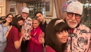 Aishwarya Rai Bachchan Crops Jaya Bachchan And Navya From Big B's B'Day Post, Netizens React