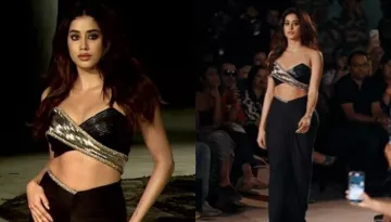 Janhvi Kapoor Gets Brutally Slammed For Her Ramp Walk At LFW 2023, Netizens Call It 'Disaster'