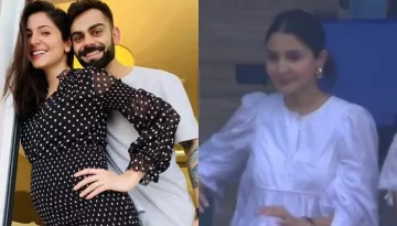 Anushka Sharma Cheers For Virat Kohli During Ind Vs Pak World Cup Match, Dons A White Midi Dress