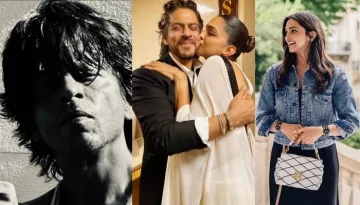 Shah Rukh Khan And Deepika Padukone Chitchat At The Opening Ceremony Of IOC, And It's 'Aww-Dorable'