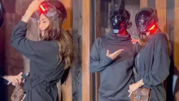 Shilpa Shetty Hides Face Like Husband, Raj Kundra With A Face Mask As They Step Out, Netizens React