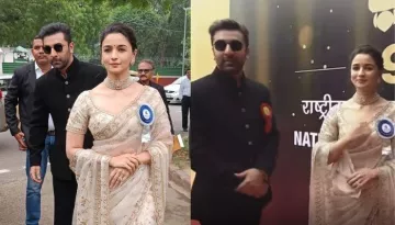 Ranbir Kapoor Walked Away From Wifey, Alia Bhatt, As She Gets Interviewed For The National Awards