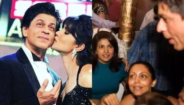 Priyanka Chopra Looks Smitten By Shah Rukh Khan In Front Of Gauri In An Unseen Photo, Netizens React