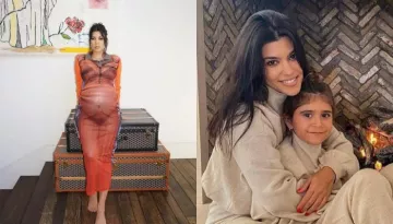 Kourtney Kardashian Gives A Glimpse Her Baby's Crib Along With A Cutesy Note From Daughter, Penelope