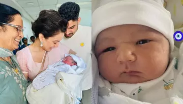 Kangana Ranaut Drops Cutesy Pics Of Her 'Bhatija' Ashwatthama, Says He Is Distracting Her All Day