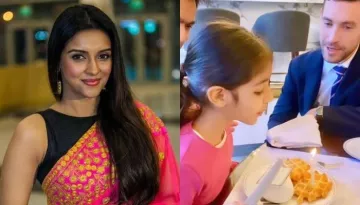 Asin's Daughter, Arin Celebrates Her 6th B'Day In Front Of Eiffel Tower, Ditches Cake For Waffles