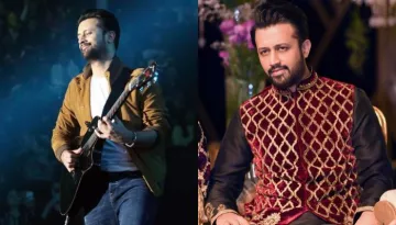Atif Aslam's On-Stage Gesture Divides Netizens, They Ask, Noble Act Or Trying To Copy Arijit Singh?
