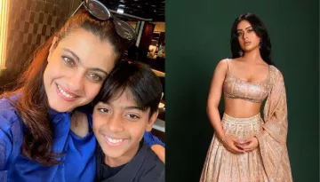 Kajol's Son, Yug Served 'Bhog' At Durga Puja, Netizens React, 'Nysa Gayi Haath Se, Bete Ko Sambhalo'