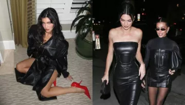 Galpals, Kylie Jenner, Kendall Jenner, And Hailey Bieber, Glam Up In Similar OOTNs For Khy's Launch