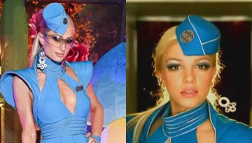 This Halloween Paris Hilton Dresses Up As The Iconic 'Toxic' Queen, Britney Spears, To Show Support