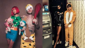 Justin And Hailey Bieber Dazzle In Not One But Two Halloween Outfits, And It's Too Cute To Miss