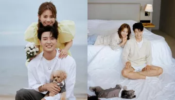 South Korean Idol, James Lee Announces His Wedding With Wife-To-Be, Fafa, Shares Pre-Wed Shoot Pics