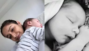 Ileana D'Cruz Flaunts Engagement Ring, Drops A Cute Photo With Son, Koa, As He Turns 3-Months-Old