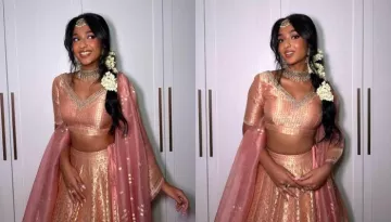 Canadian Actress, Maitreyi Ramakrishnan Nails Her Lehenga Look, Netizens Call Her A 'Tamil Goddess'
