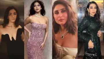 Shah Rukh Khan's 58th B'Day Bash: Here's What Celeb Divas Wore, From Alia-Suhana To Kareena-Karisma