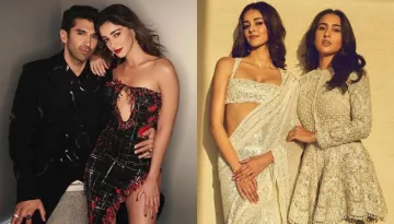 Sara Ali Khan Confirms Aditya Roy Kapur-Ananya Panday's Relationship On 'KWK', Latter Reacts Cutely