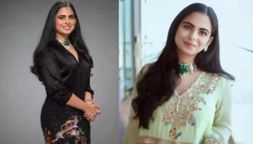 Isha Ambani Re-Wore Her Diamond, Pearl And Emerald Choker At The Grand Opening Of Jio World Plaza