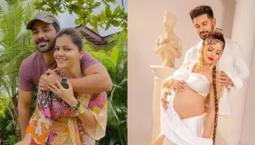 Rubina Dilaik Looks Like An 'Apsara' In Maternity Shoot, Flaunts Her Bare Baby Bump In White Outfit