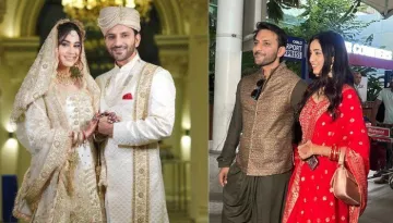 Newlyweds, Ali Mercchant And Wife, Andleeb Zaidi Make Their FIRST Joint Appearance Post The Wedding