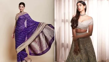 12 Times Khushi Kapoor Aced Her 'Desi' Style Statements: From Banarasi Saree To Embroidered Lehenga