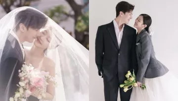 Third Generation K-Pop Idols, Thunder And Mimi Donned White Ensembles For Their Pre-Wed Shoot