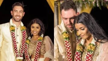 Glenn Maxwell And His Wife, Vini Raman's Bio-Bubble Wedding Reception Party's Unseen Pictures