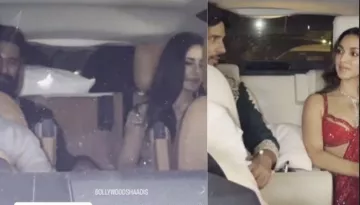 Vicky Kaushal And Katrina Kaif Attend A Diwali Bash Together, Sid-Kiara And Others Also Join In