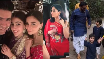 Kareena Kapoor's Diwali Bash: Taimur-Jeh Twin In 'Kurta-Dhoti', Manish Malhotra Drops Inside Pics