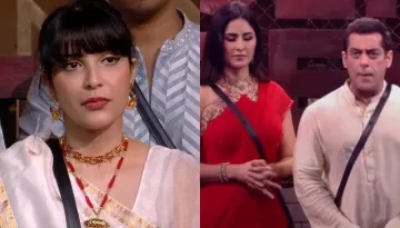 BB17: Salman Khan Slams Khanzaadi Infront Of Katrina Kaif, Netizens Say, 'Katrina Having Flashbacks'
