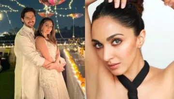 Kiara Advani Dons An Ivory 'Sharara' Set Worth Rs. 1.1 Lakhs For First Diwali With Sidharth Malhotra