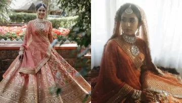 Sabyasachi Bride Exuded 'Maharani' Vibes In A Banarasi Lehenga With Statement 'Kundan' Jewellery