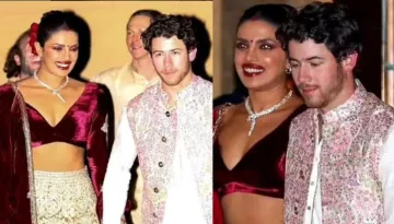 Priyanka Chopra Dons A Lehenga-'Choli' For Diwali Bash, Netizen Pens 'What Is Wrong With Her Makeup'