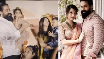 Yash-Radhika Pandit Host A 'Bala Hanuman'-Themed B'Day Party, As Their Son, Yatharv Turns 4-Yrs Old