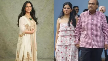 Isha Ambani Serves Glam In A Maxi-Dress Worth Rs. 12.52 Lakhs For Twins, Krishna-Aadiya's 1st B'Day